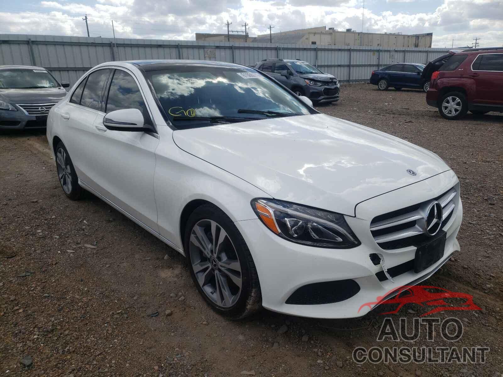 MERCEDES-BENZ C-CLASS 2018 - WDDWF4JB2JR321377