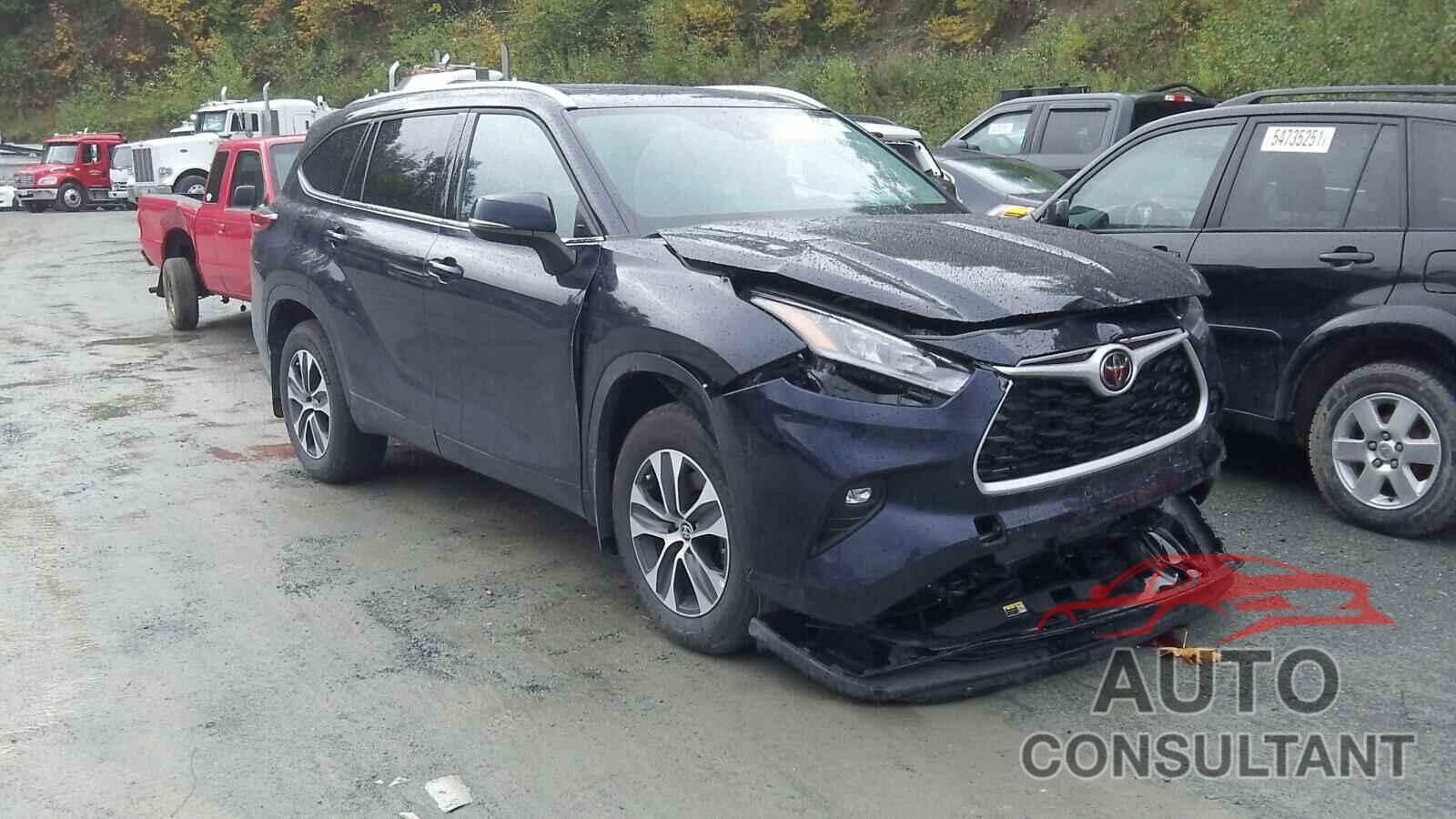 TOYOTA HIGHLANDER 2021 - YTDGZRBH7MS540234