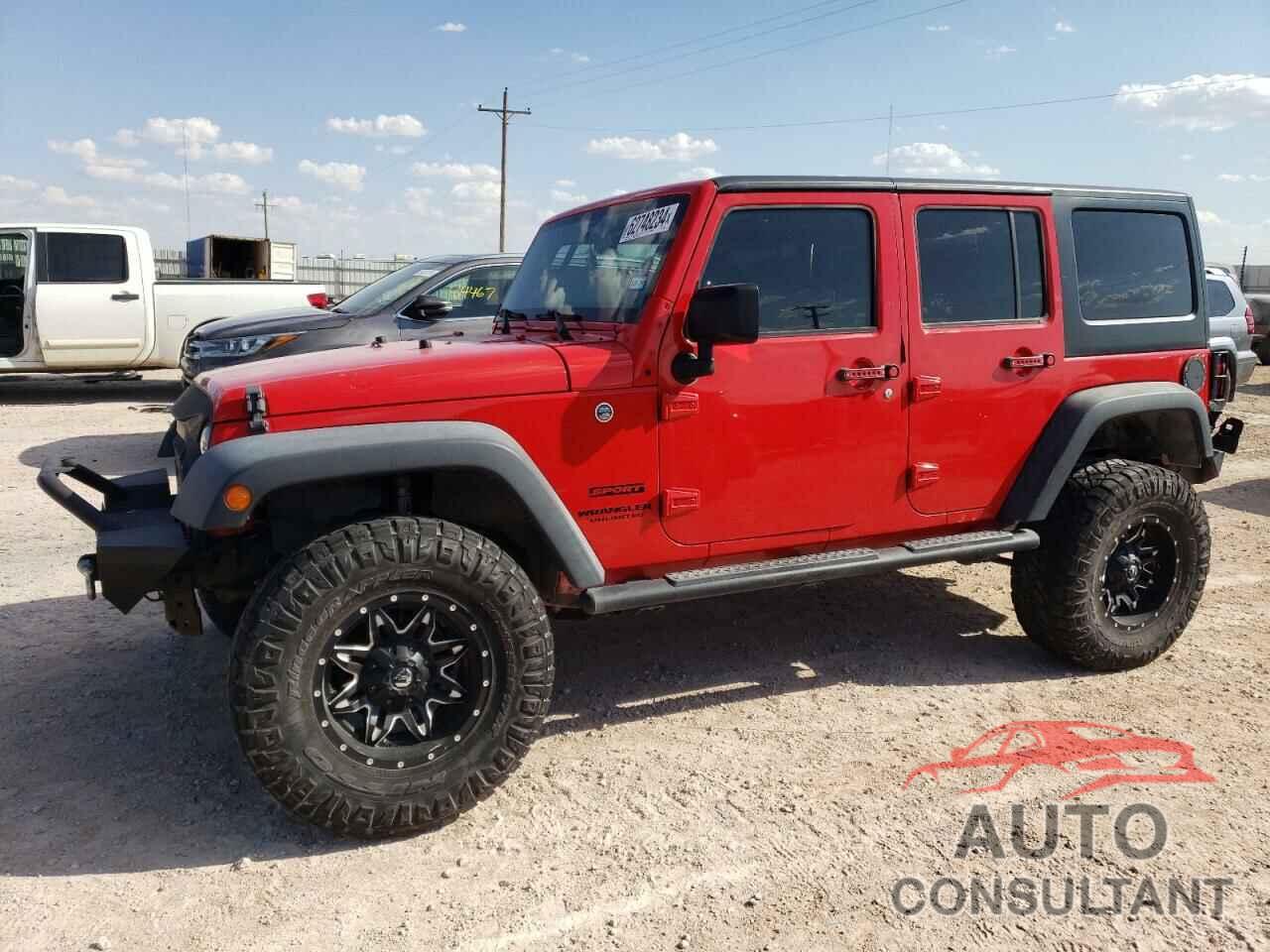 JEEP WRANGLER 2017 - 1C4BJWDG6HL636013