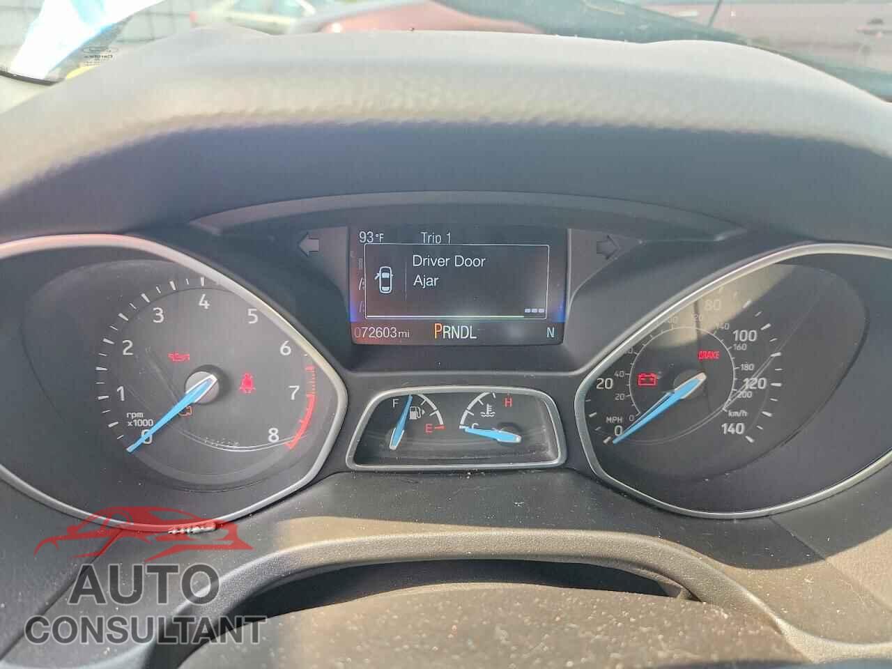 FORD FOCUS 2016 - 1FADP3F2XGL267975
