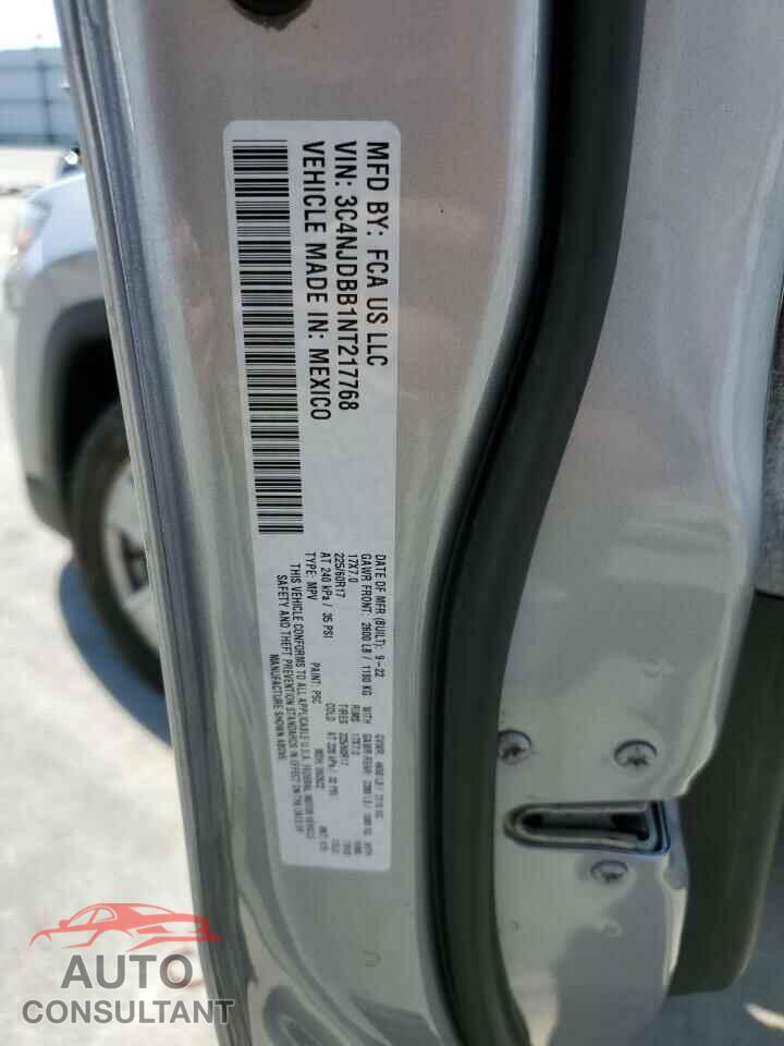 JEEP COMPASS 2022 - 3C4NJDBB1NT217768