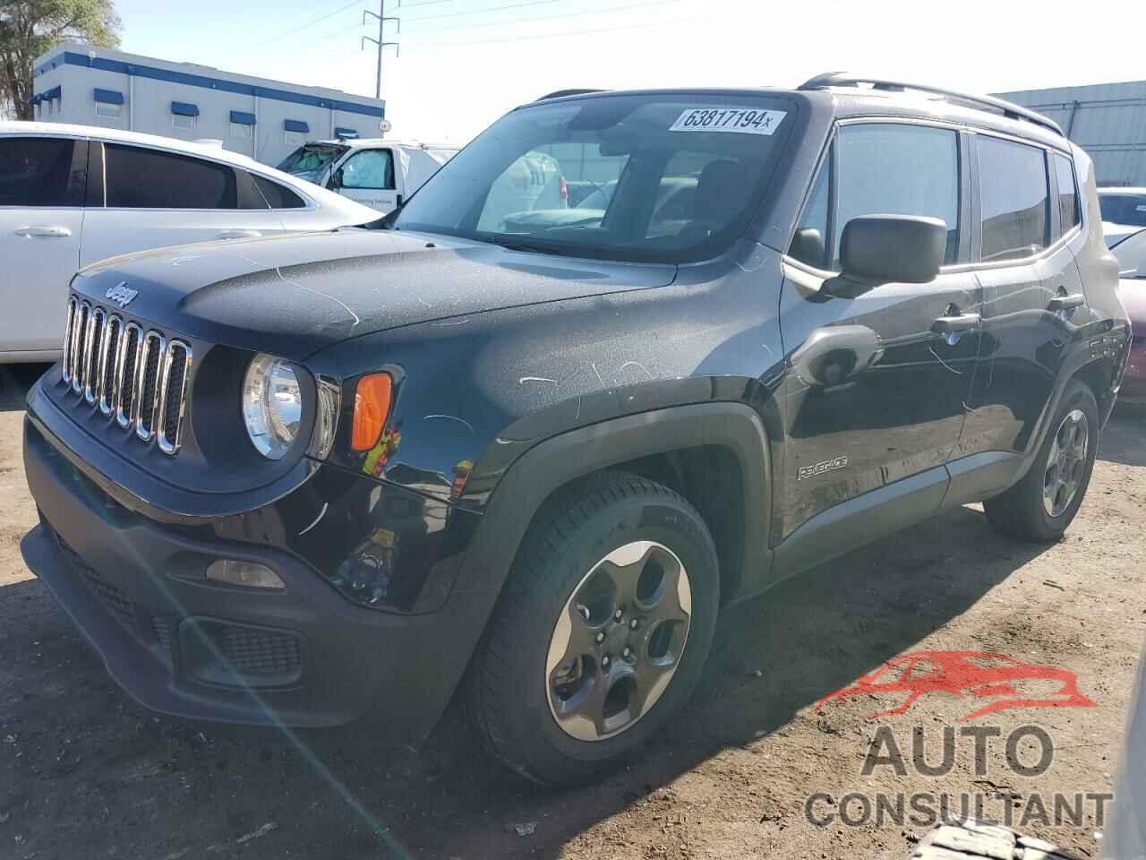 JEEP RENEGADE 2017 - ZACCJAAH2HPF75596