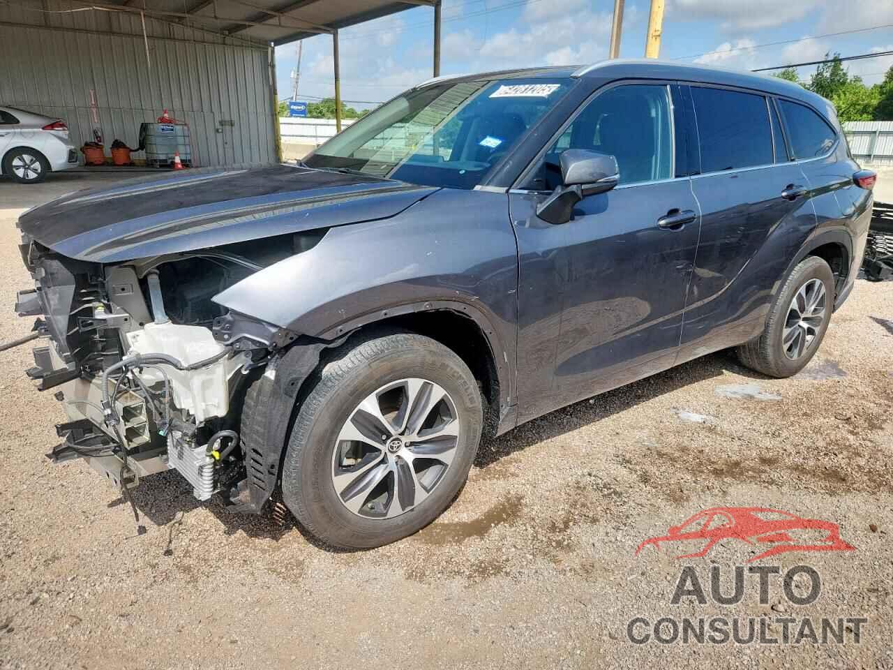 TOYOTA HIGHLANDER 2022 - 5TDGZRAH8NS560687