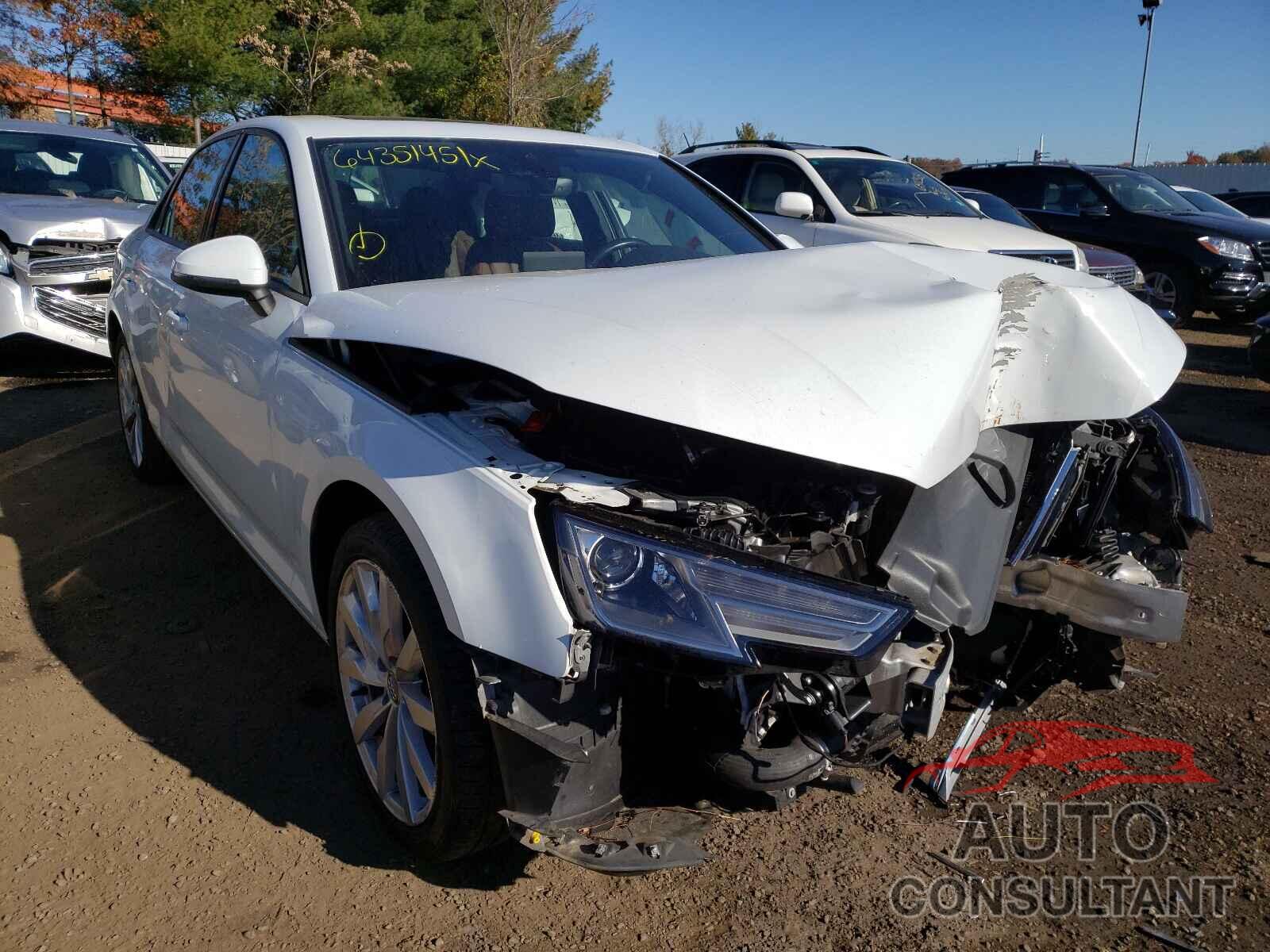 AUDI A4 2017 - WAUANAF47HN029576