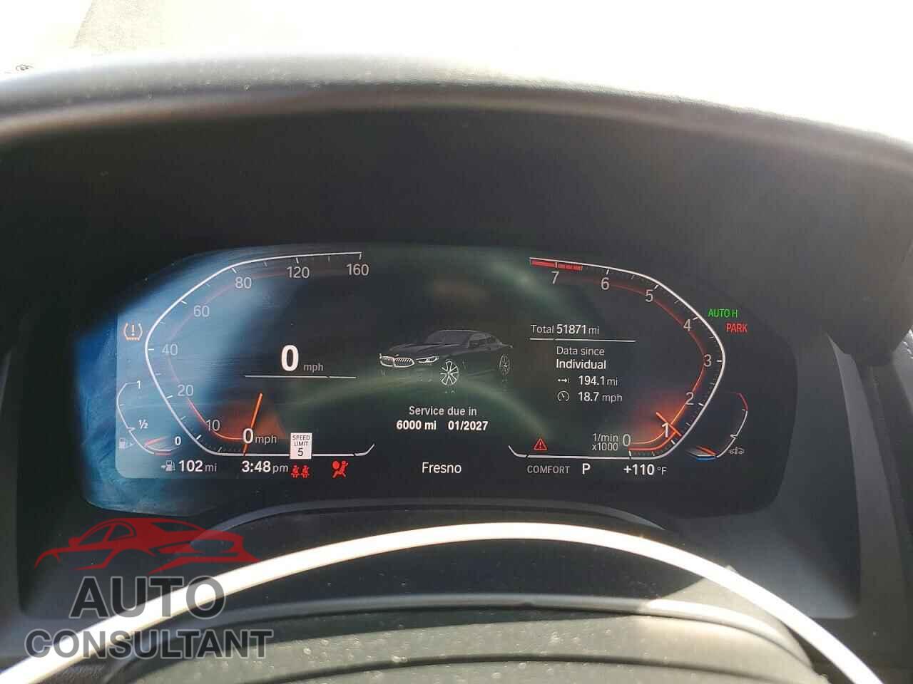 BMW 8 SERIES 2020 - WBAAE2C01LCD01392