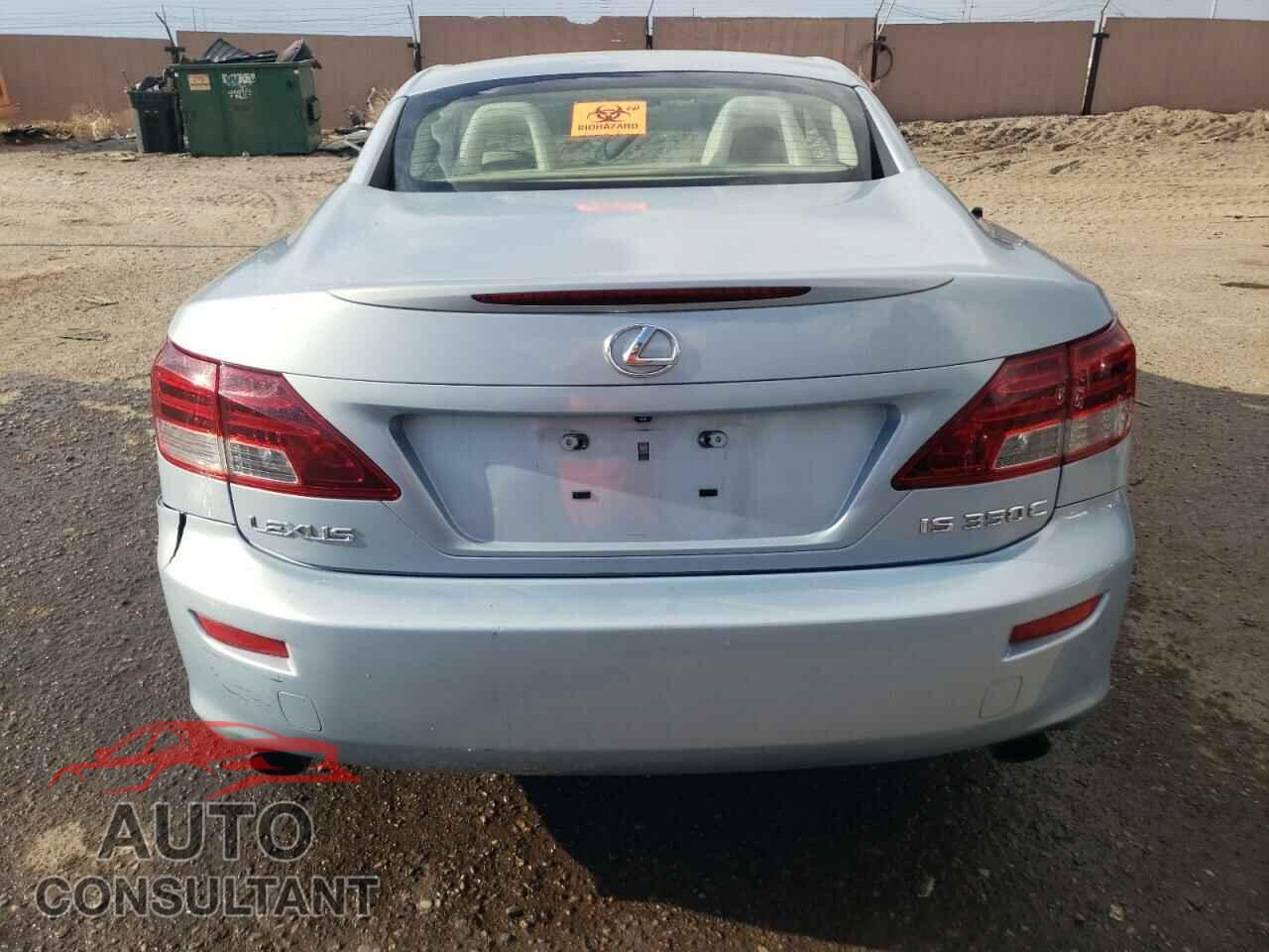 LEXUS IS 2010 - JTHFE2C2XA2504807