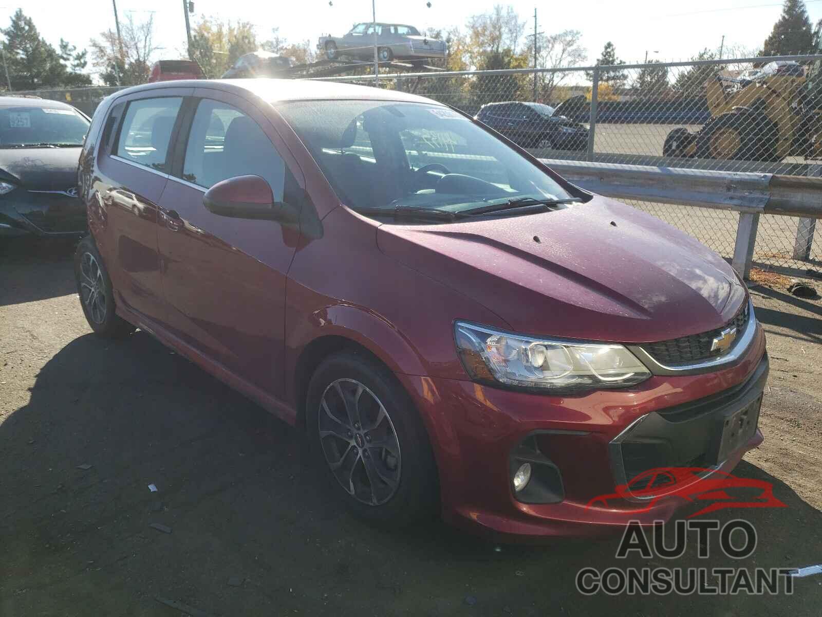 CHEVROLET SONIC 2017 - 1G1JD6SHXH4137698