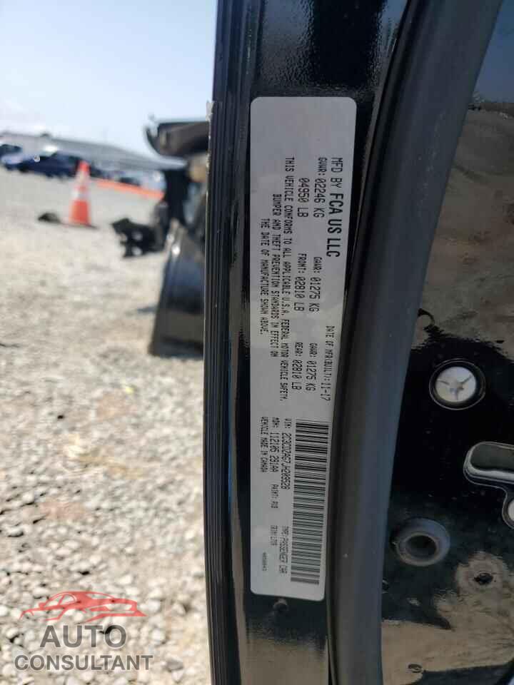 DODGE CHALLENGER 2018 - 2C3CDZAG7JH209528