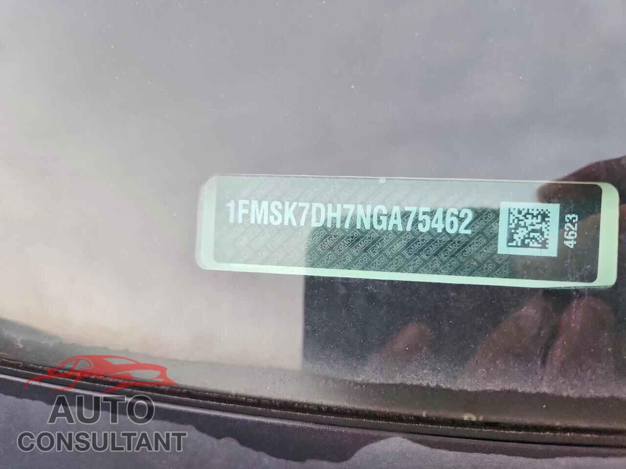 FORD EXPLORER 2022 - 1FMSK7DH7NGA75462