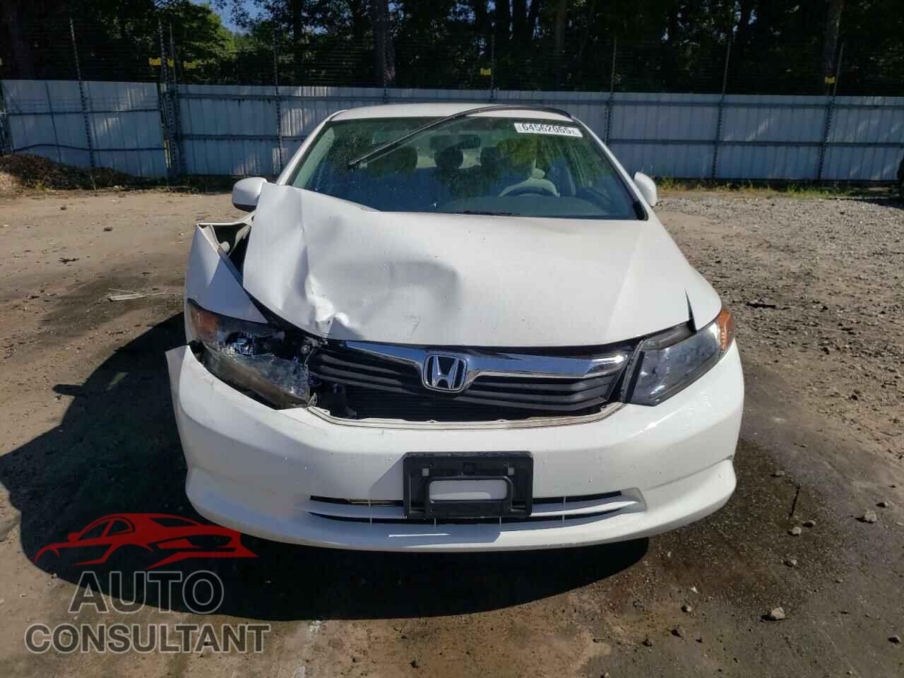 HONDA CIVIC 2012 - 2HGFB2F59CH568512