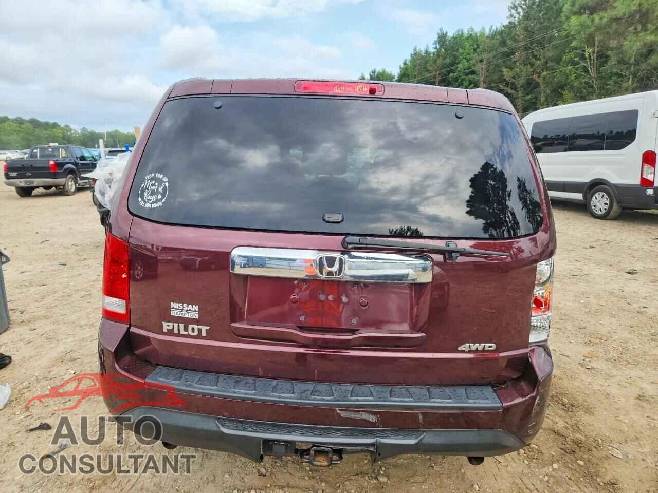 HONDA PILOT 2014 - 5FNYF4H29EB044408