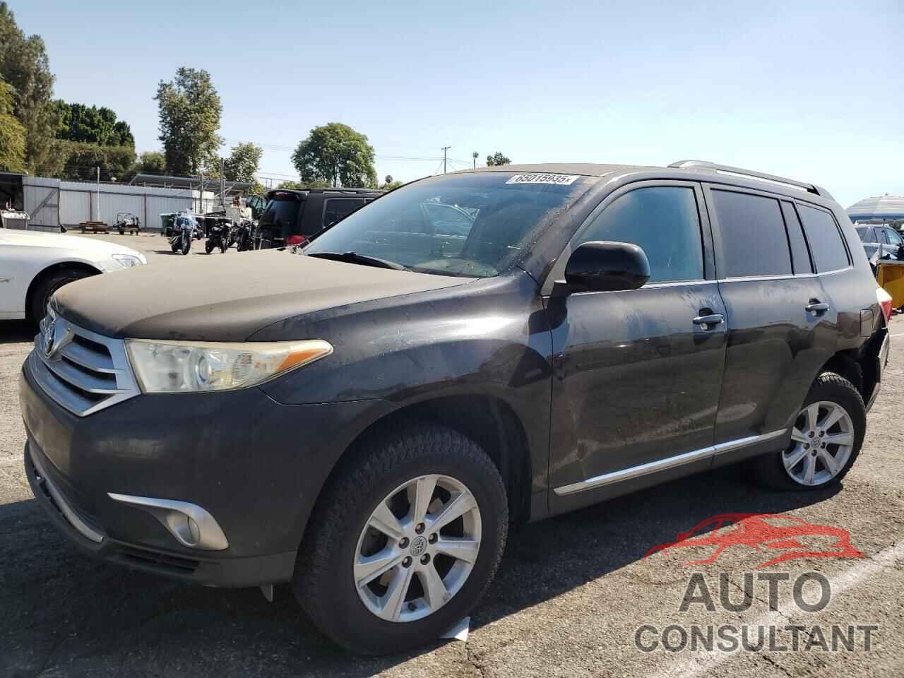TOYOTA HIGHLANDER 2011 - 5TDZK3EH1BS041013
