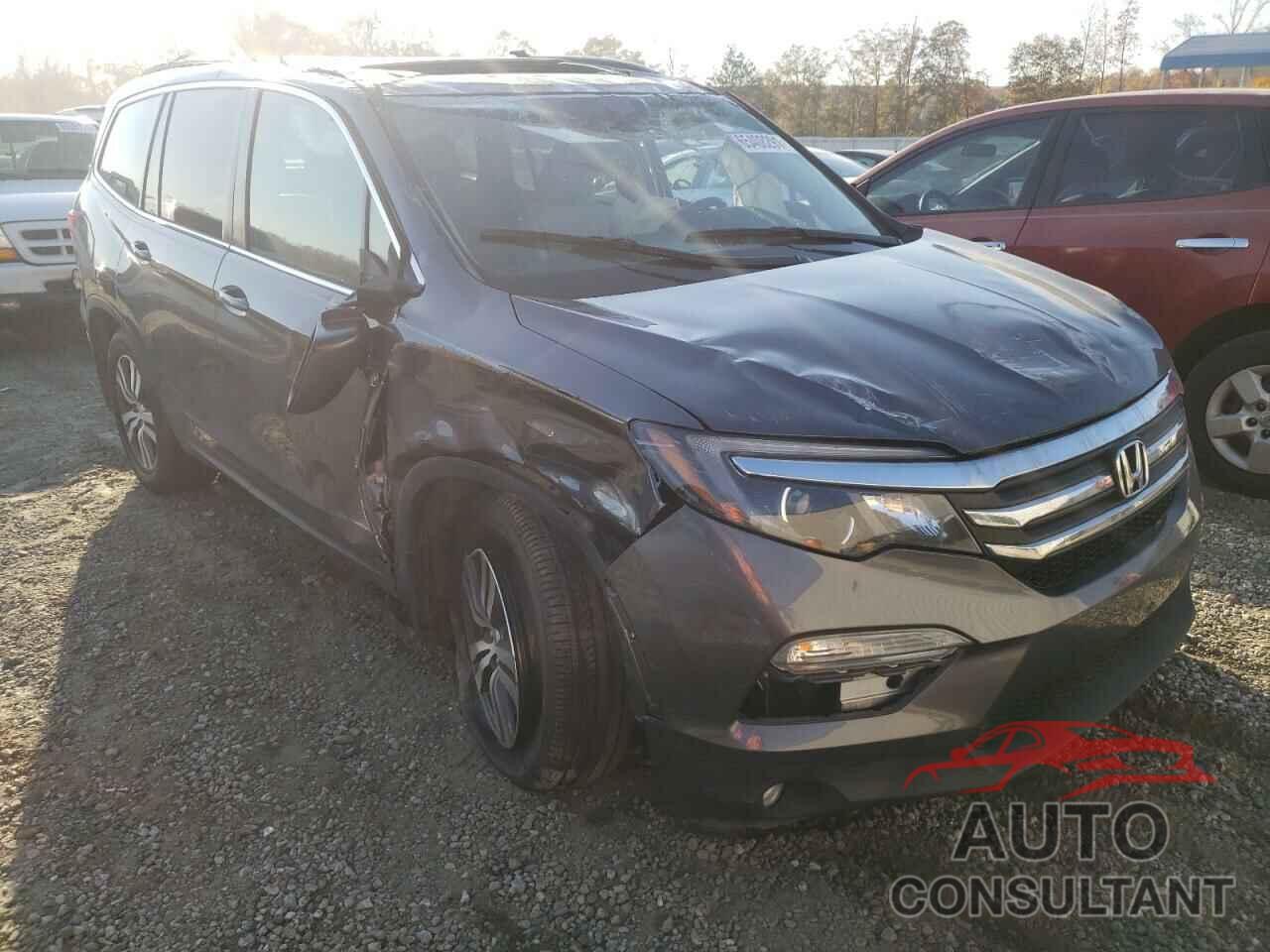 HONDA PILOT 2017 - 5FNYF5H54HB031327