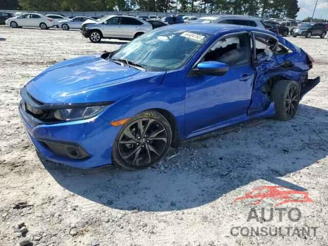 HONDA CIVIC 2019 - 19XFC2F84KE014939