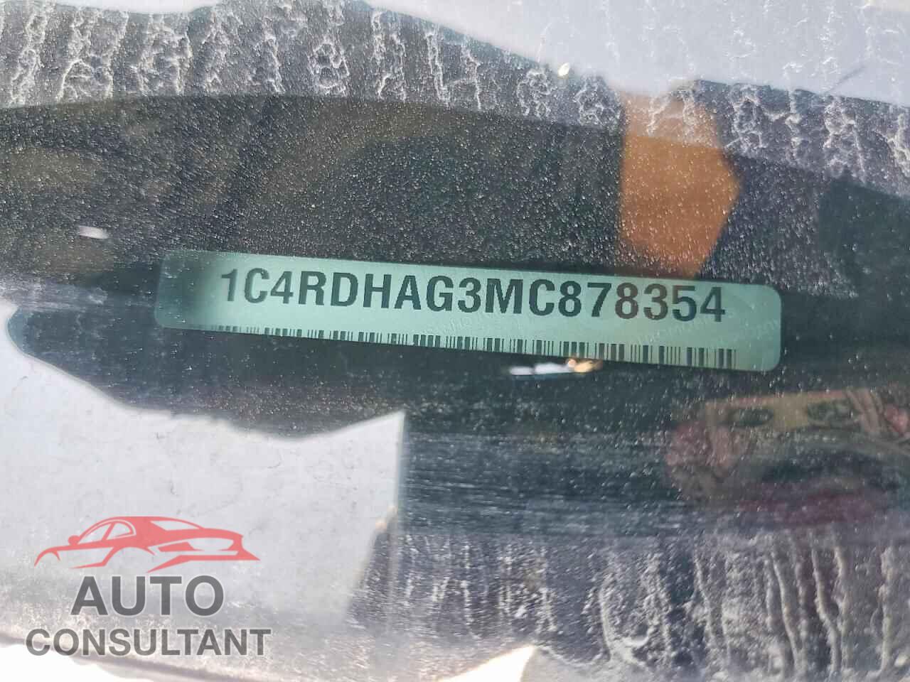 DODGE DURANGO 2021 - 1C4RDHAG3MC878354