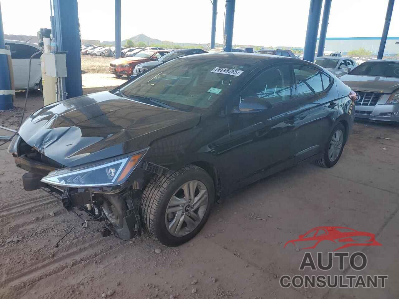HYUNDAI ELANTRA 2019 - KMHD84LF6KU783009