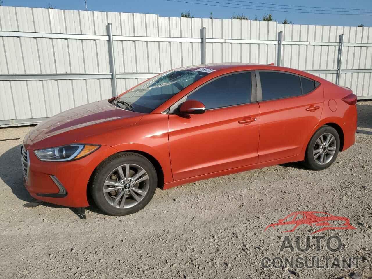 HYUNDAI ELANTRA 2017 - KMHD84LF0HU132340