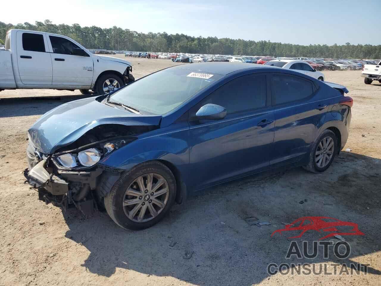 HYUNDAI ELANTRA 2014 - KMHDH4AE9EU143410