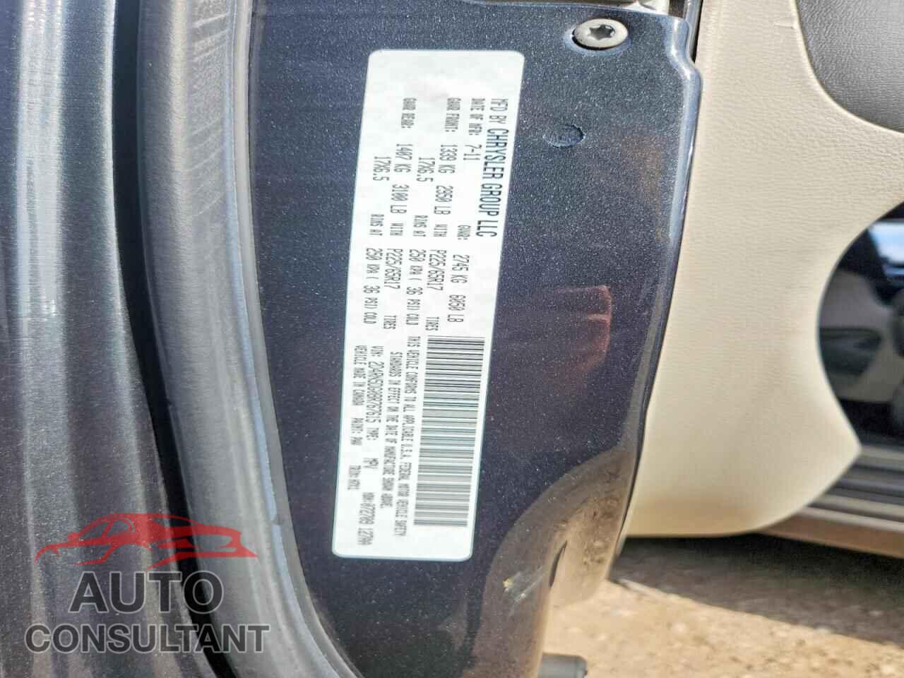 DODGE CARAVAN 2011 - 2D4RN5DG0BR767615