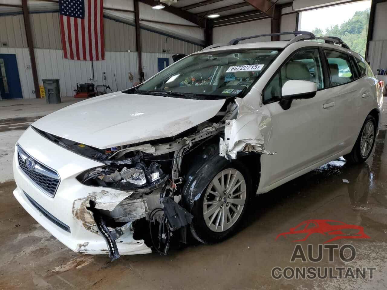 SUBARU IMPREZA 2018 - 4S3GTAD61J3746077