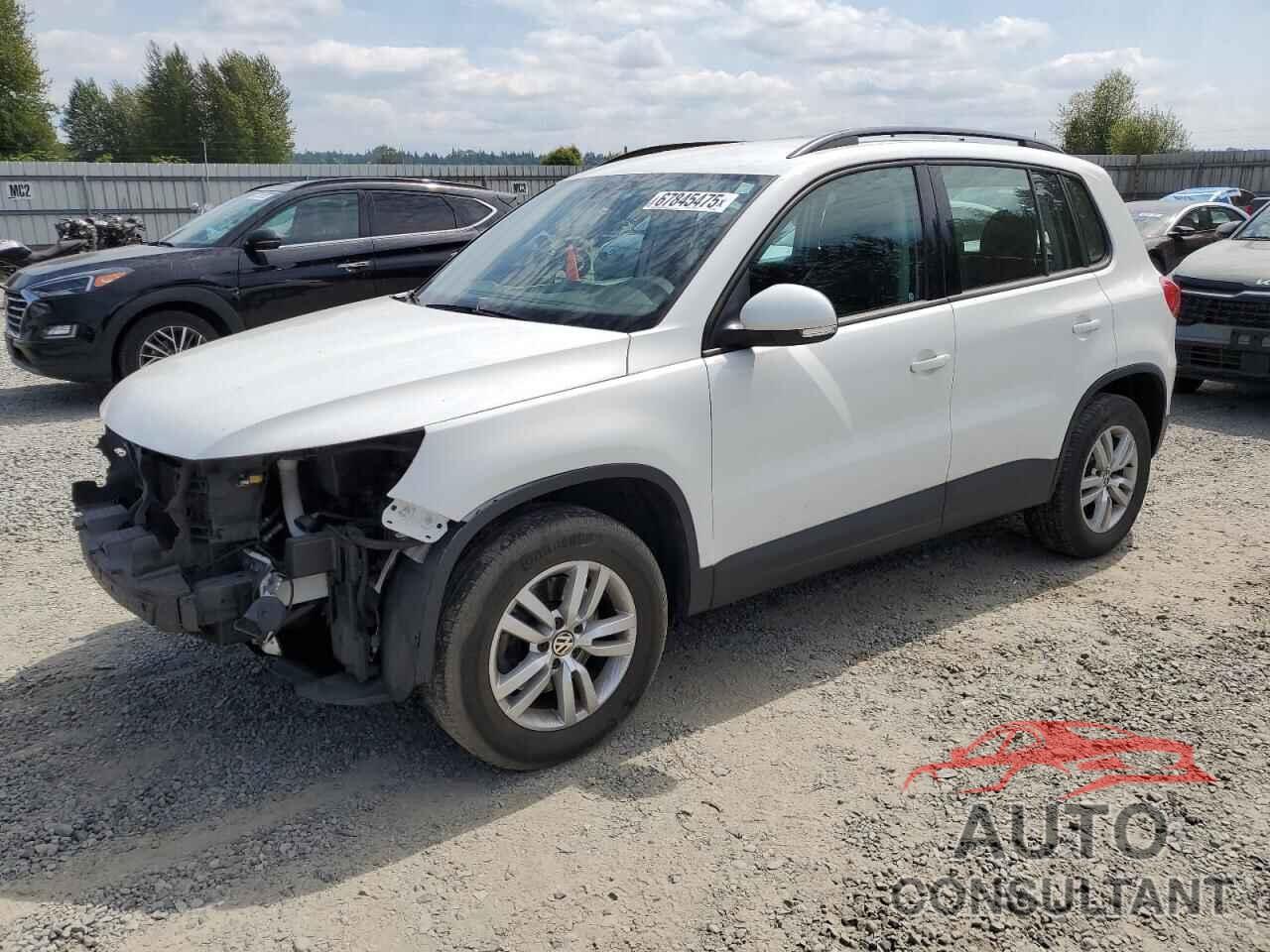VOLKSWAGEN TIGUAN 2017 - WVGBV7AX5HK013014
