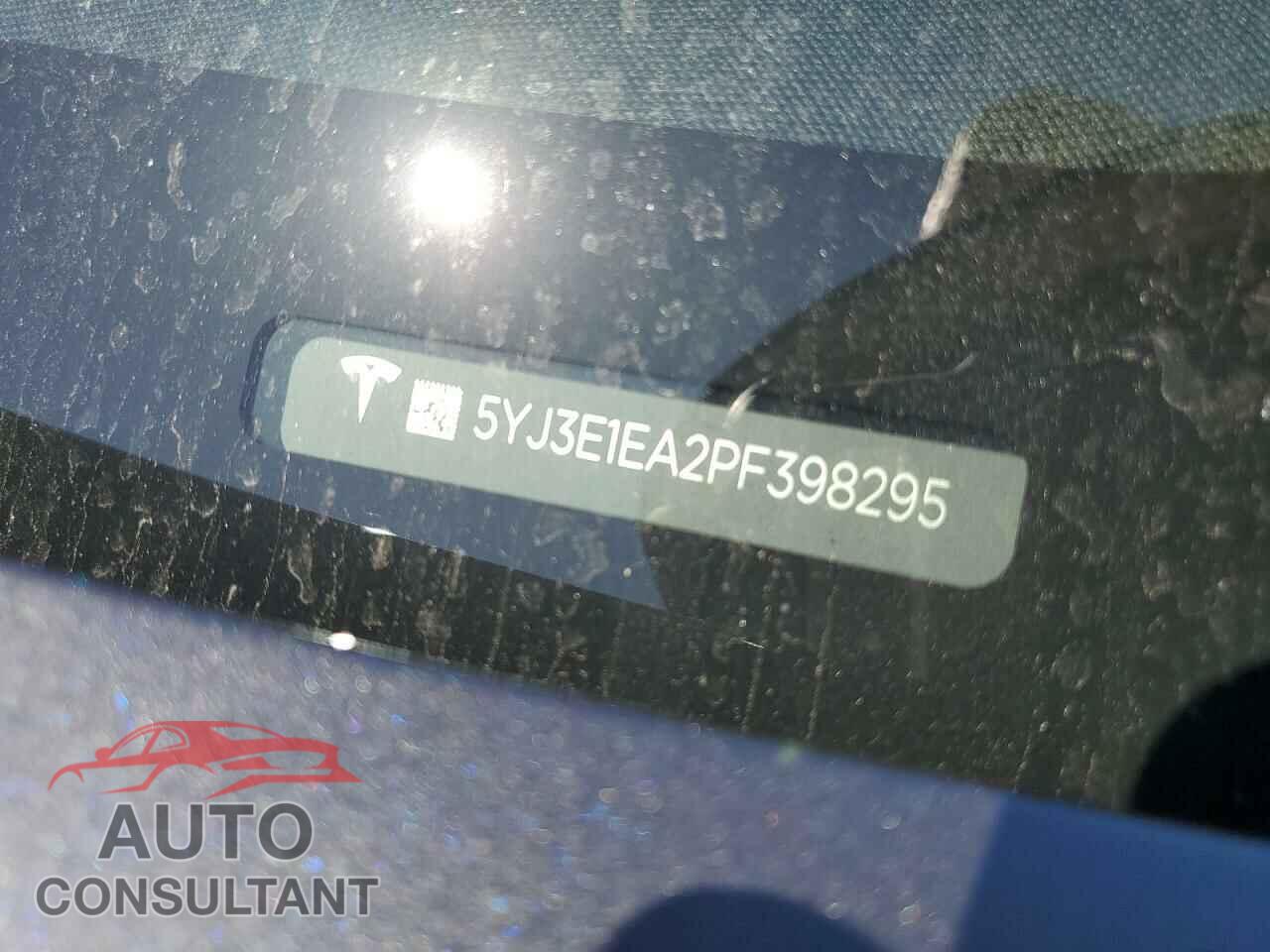 TESLA MODEL 3 2023 - 5YJ3E1EA2PF398295