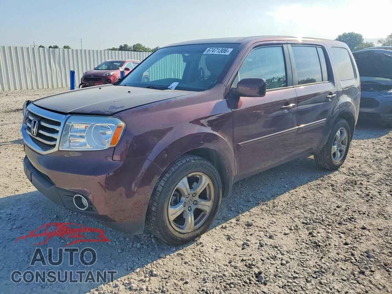 HONDA PILOT 2015 - 5FNYF3H55FB003764