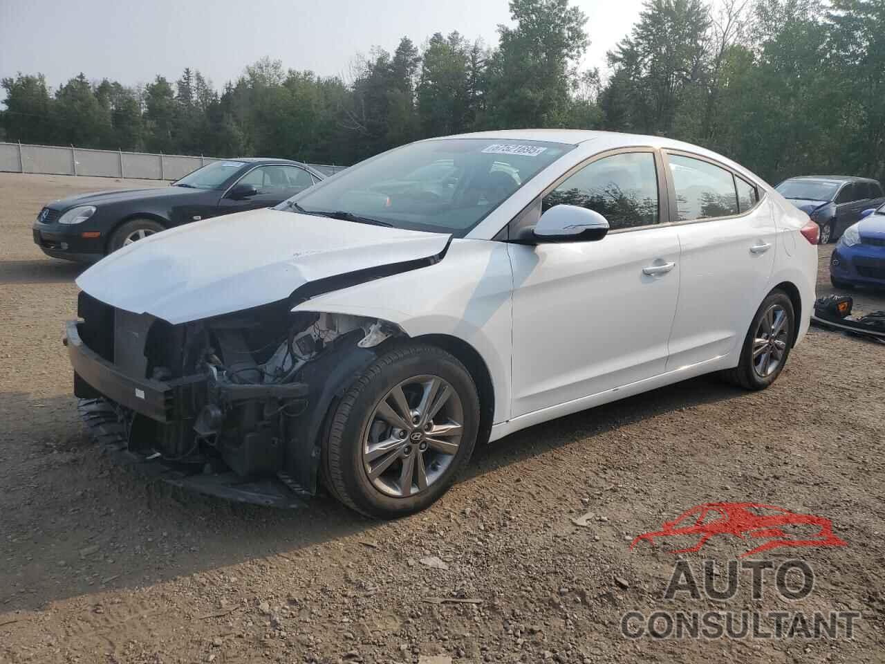 HYUNDAI ELANTRA 2018 - KMHD84LF3JU622048