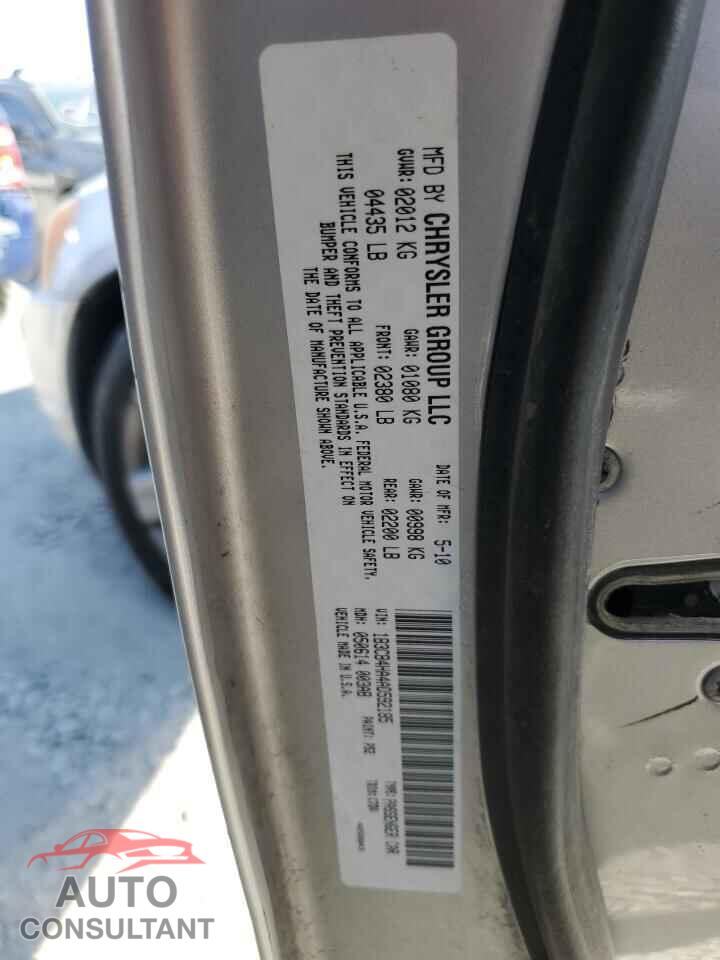 DODGE CALIBER 2010 - 1B3CB4HA4AD592185