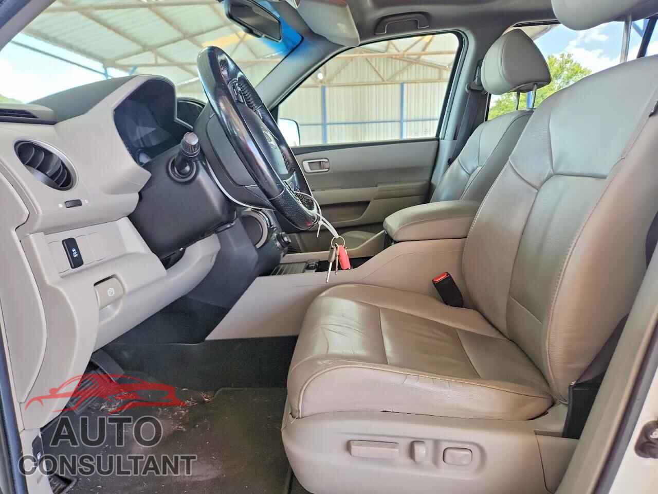 HONDA PILOT 2012 - 5FNYF3H73CB031463