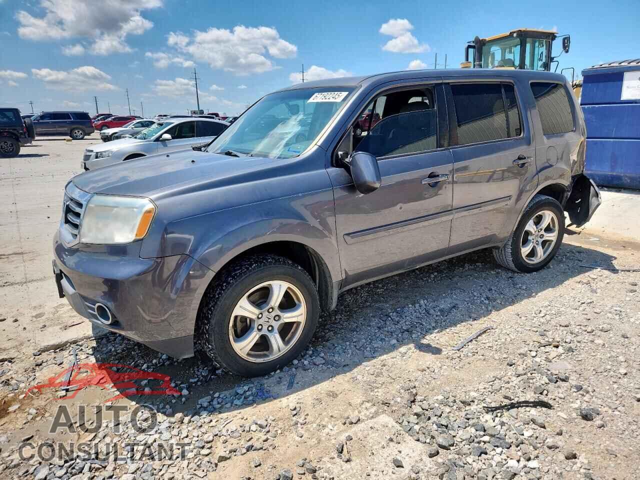 HONDA PILOT 2014 - 5FNYF3H68EB022011