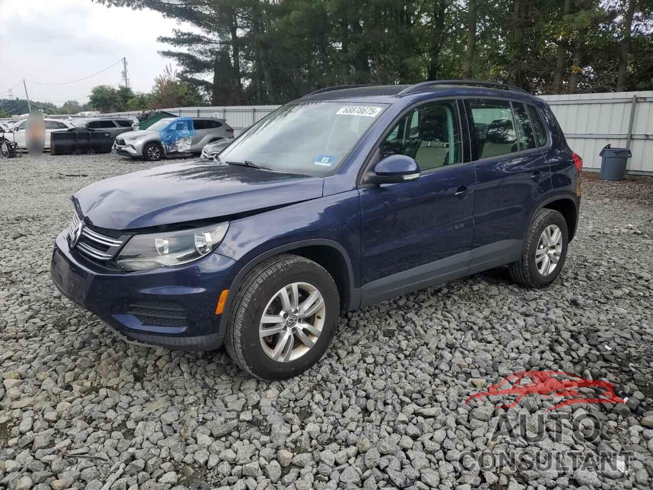 VOLKSWAGEN TIGUAN 2016 - WVGBV7AX2GW581342