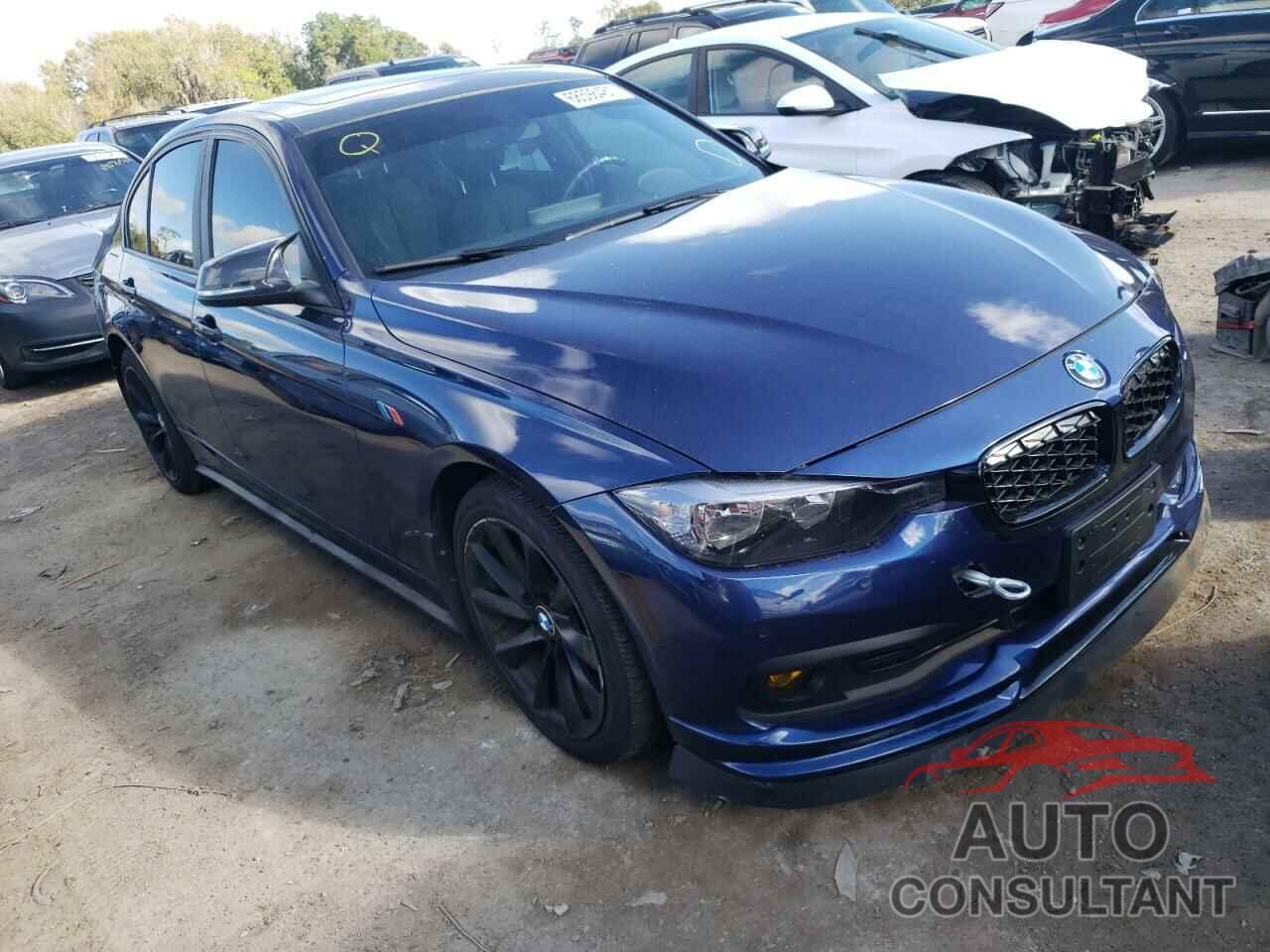 BMW 3 SERIES 2017 - WBA8E5G57HNU41428