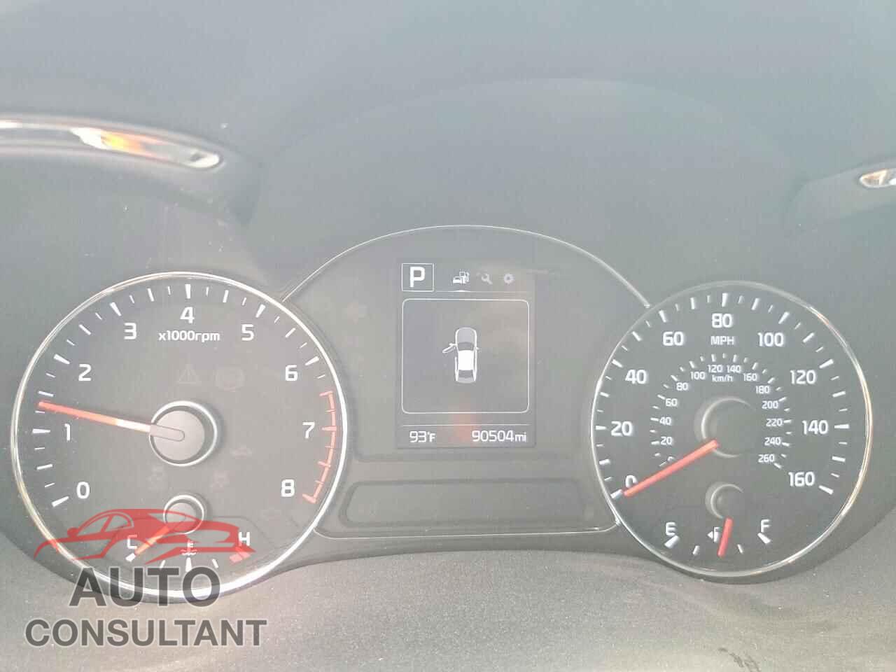 KIA FORTE 2017 - 3KPFL4A70HE096347