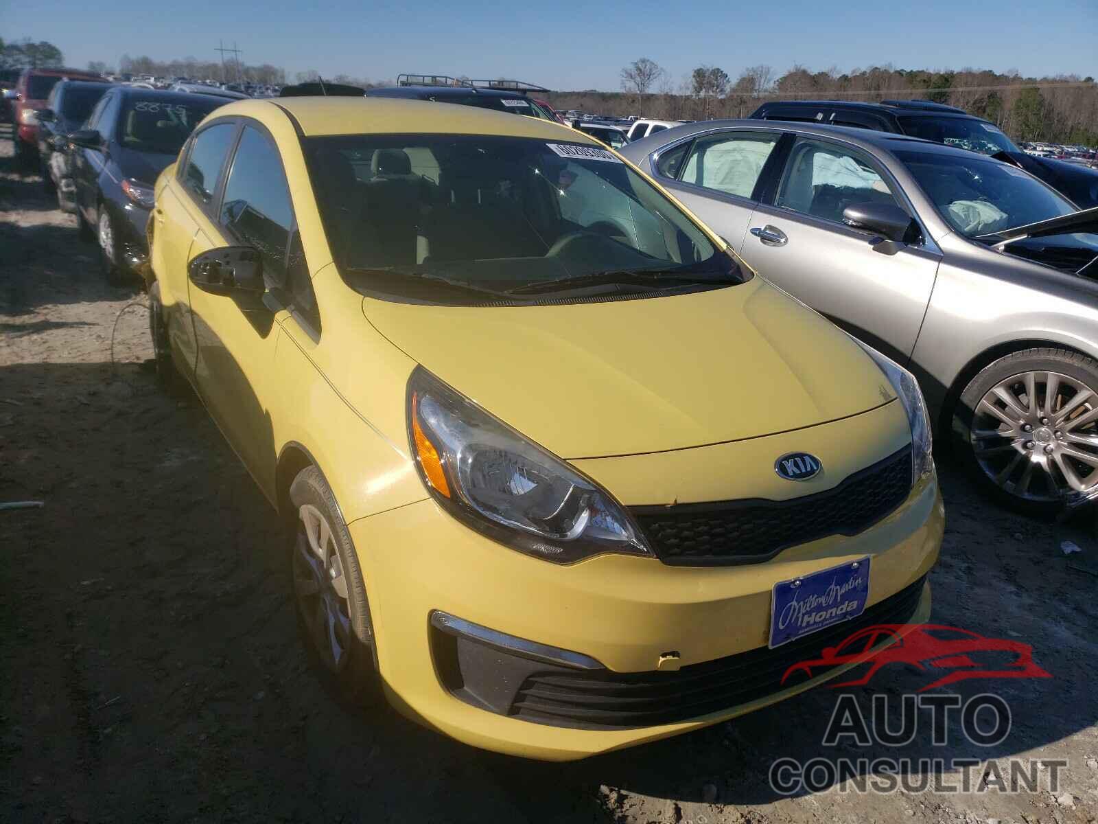 KIA RIO 2016 - KNADM4A30G6687684