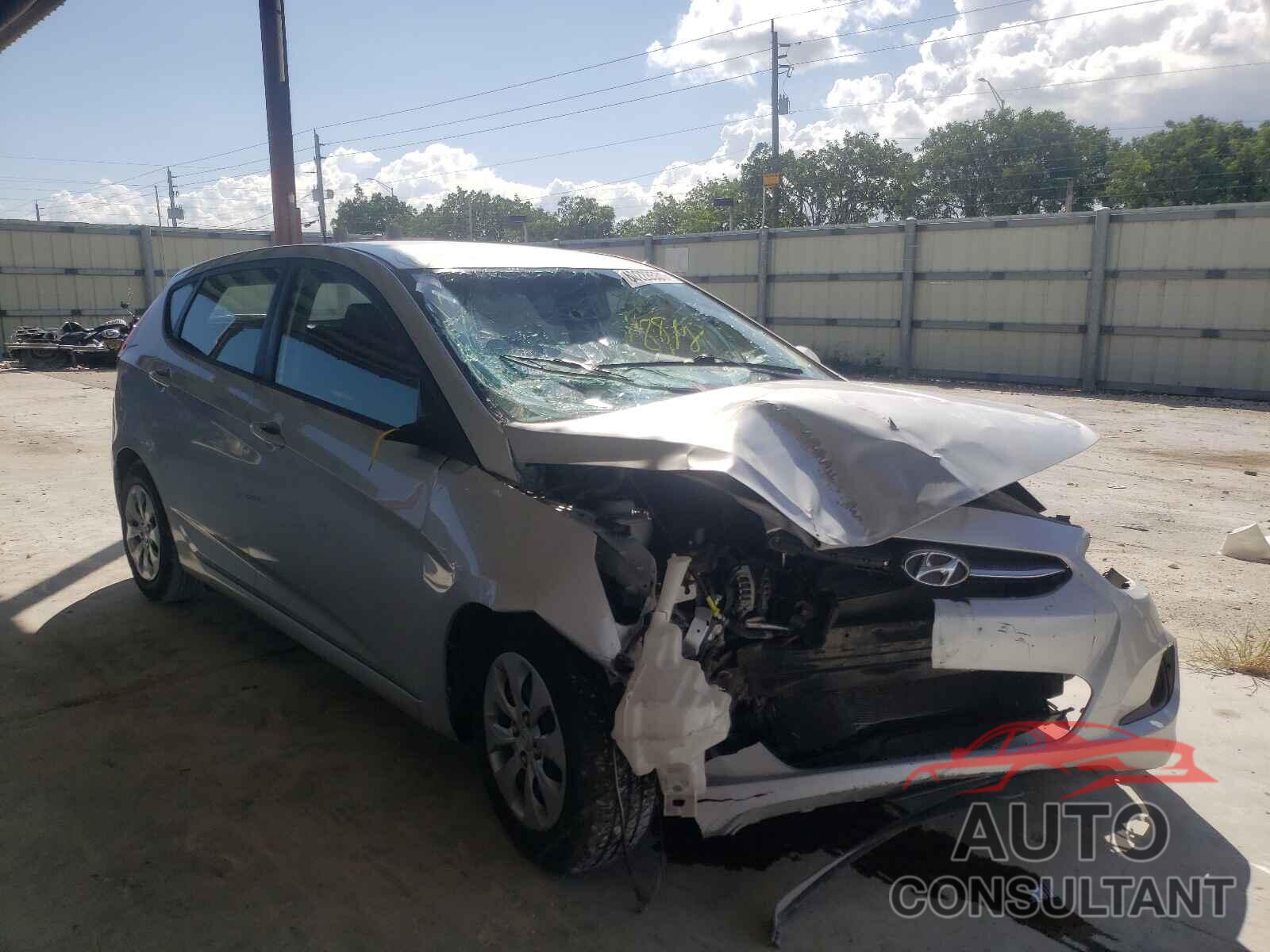 HYUNDAI ACCENT 2017 - KMHCT5AE6HU319916