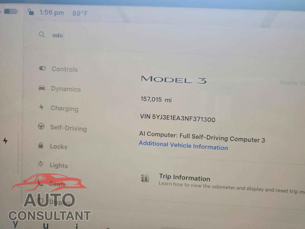 TESLA MODEL 3 2022 - 5YJ3E1EA3NF371300