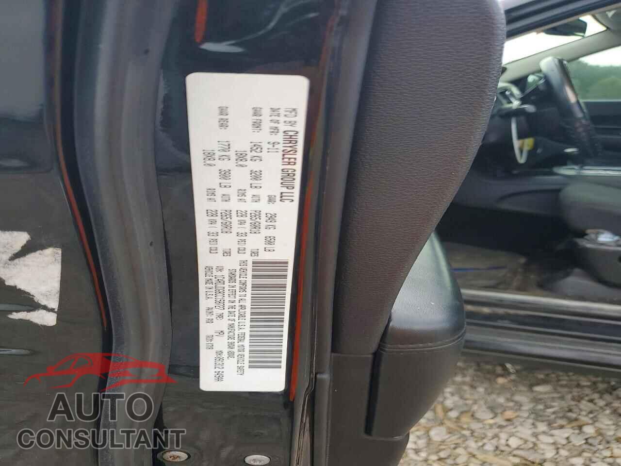 DODGE DURANGO 2012 - 1C4RDJDG8CC158727