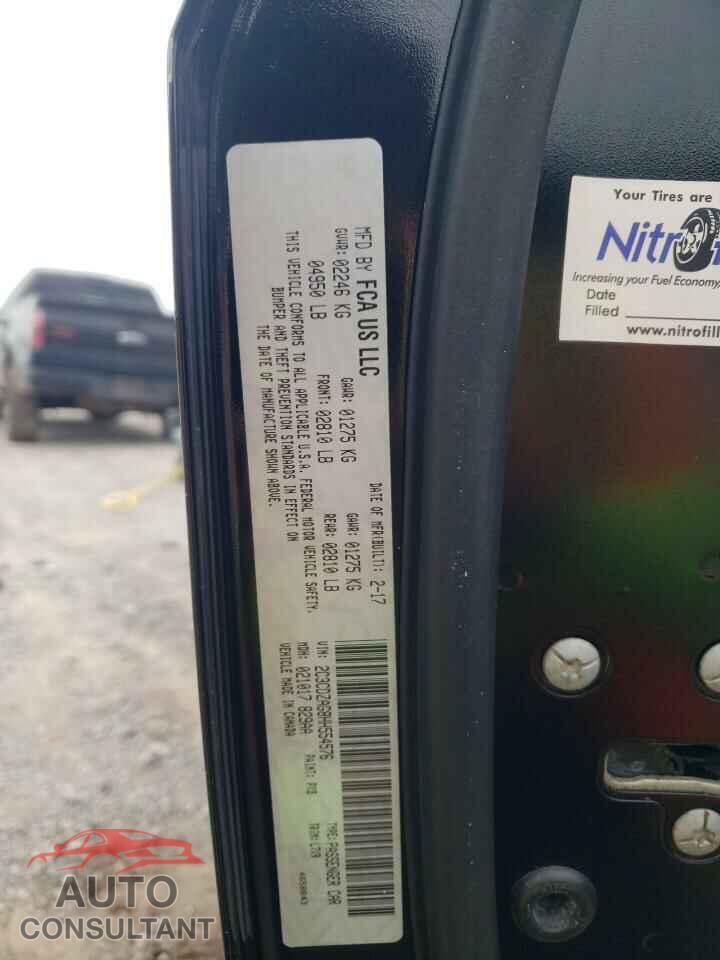 DODGE CHALLENGER 2017 - 2C3CDZAG8HH554576