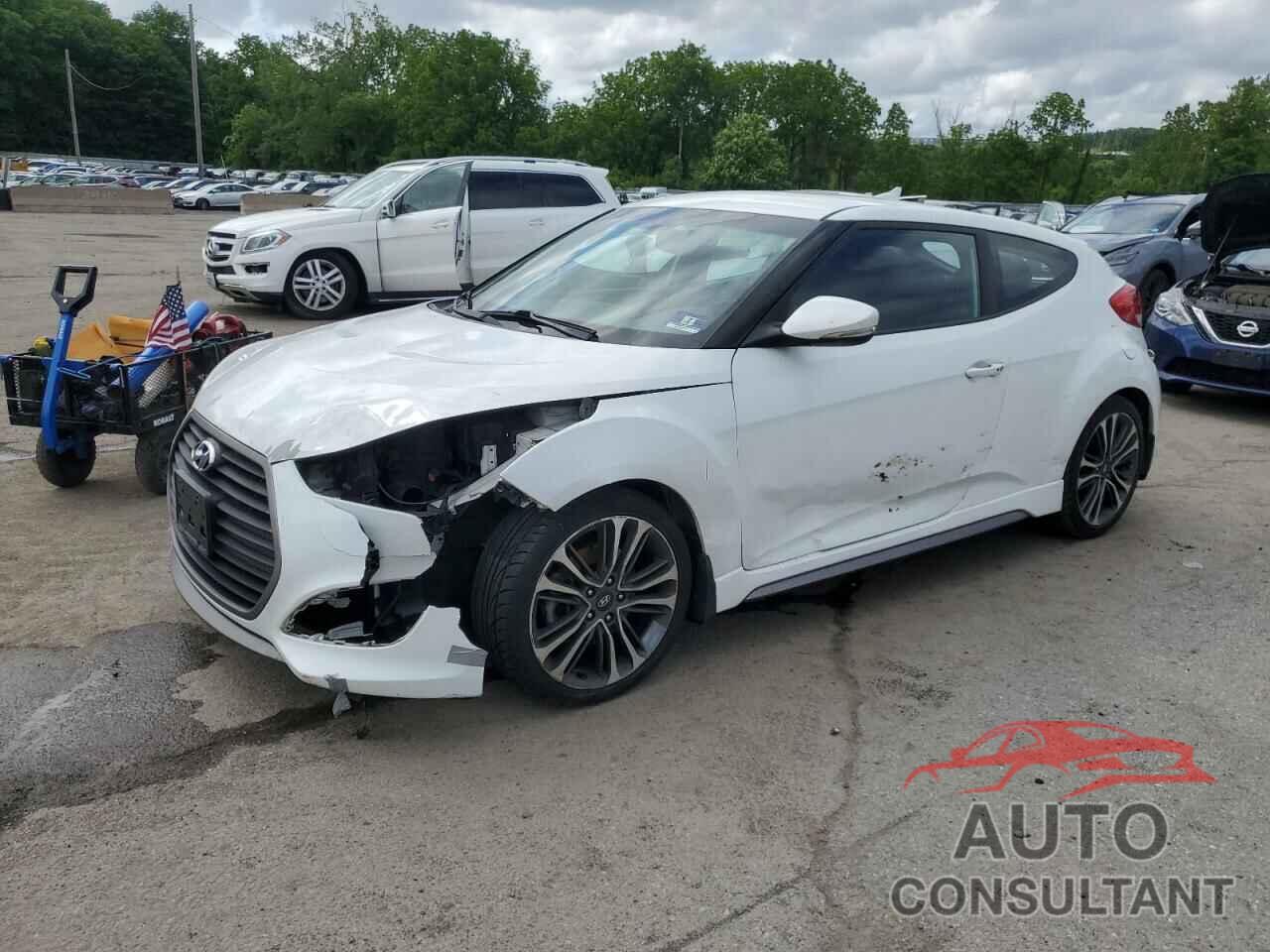 HYUNDAI VELOSTER 2016 - KMHTC6AE8GU279083