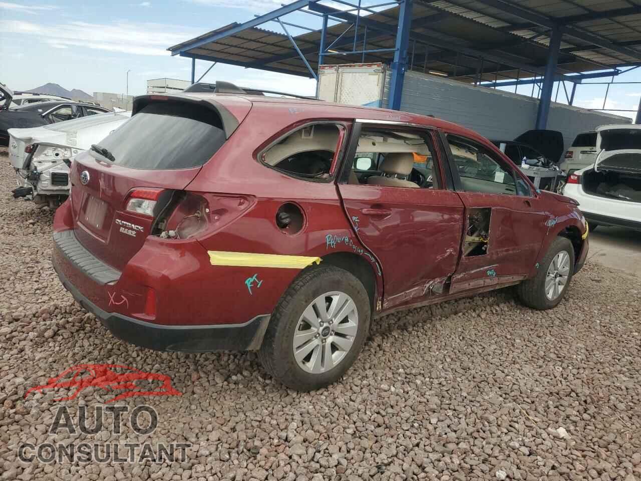 SUBARU OUTBACK 2017 - 4S4BSADC5H3200780