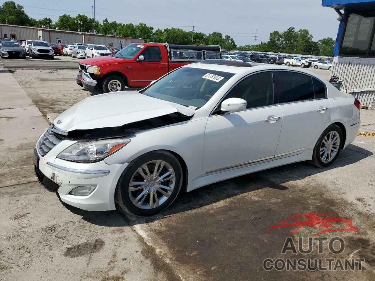 HYUNDAI GENESIS 2012 - KMHGC4DF1CU158531