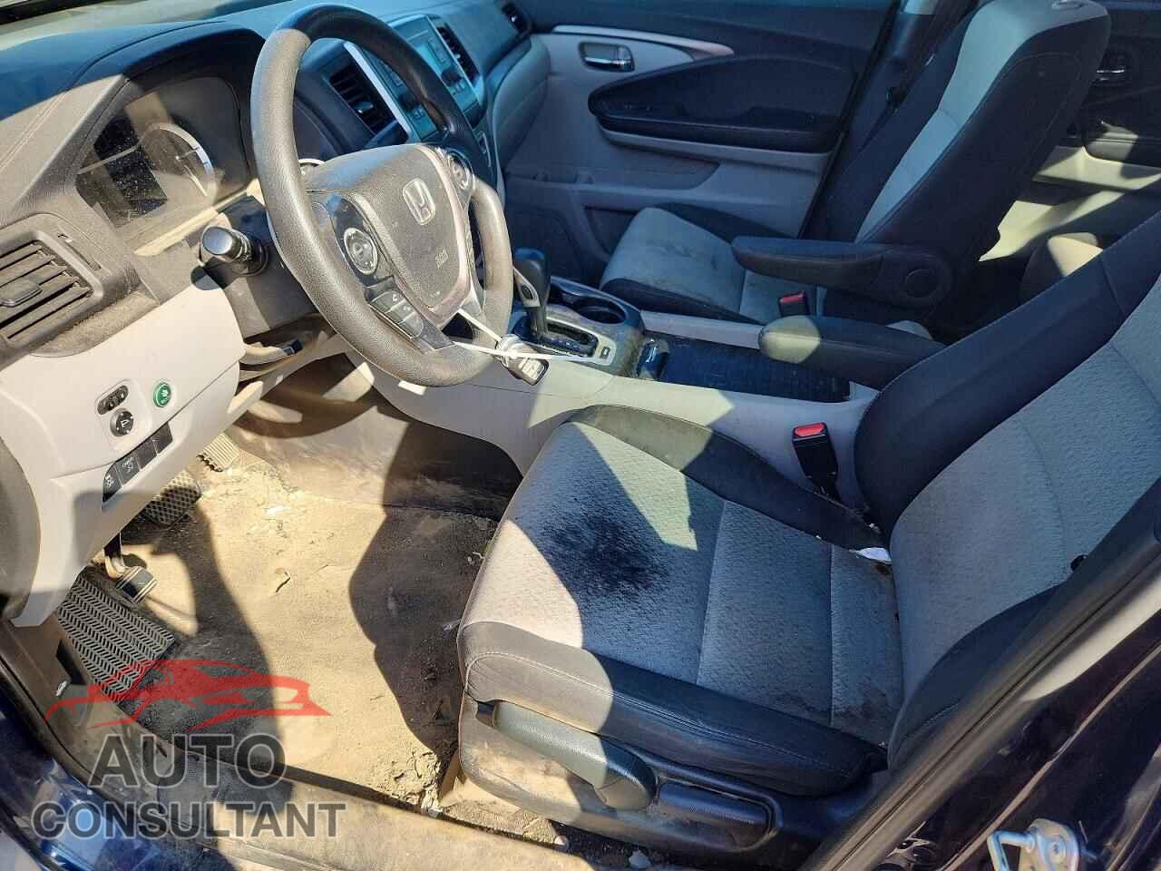 HONDA RIDGELINE 2017 - 5FPYK2F49HB004734
