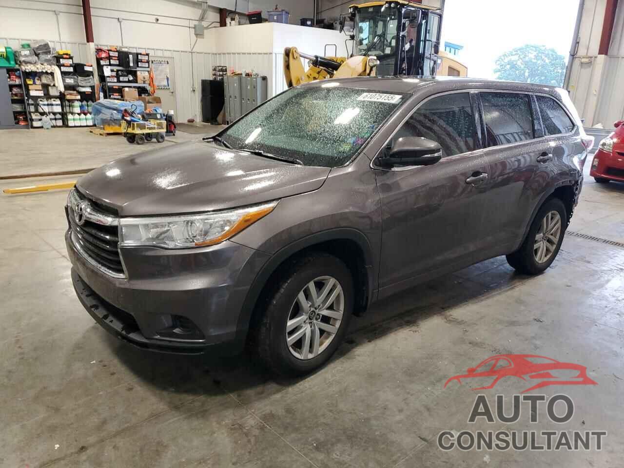 TOYOTA HIGHLANDER 2016 - 5TDBKRFH0GS286900