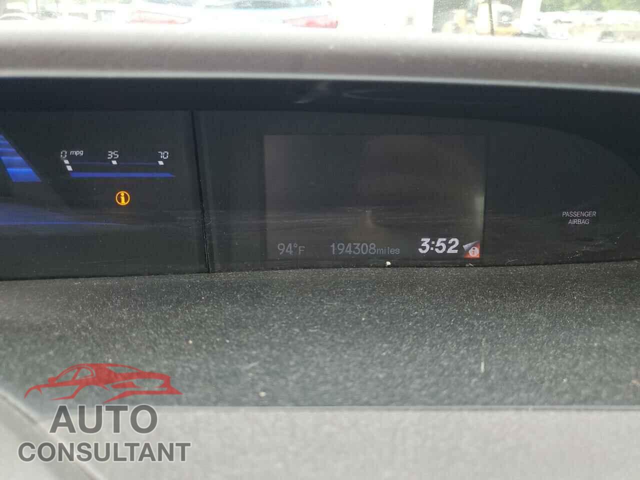 HONDA CIVIC 2012 - 19XFB2F84CE322357