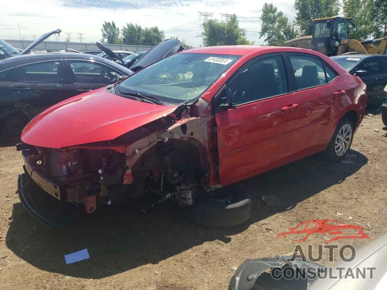 TOYOTA COROLLA 2019 - 2T1BURHE0KC197181