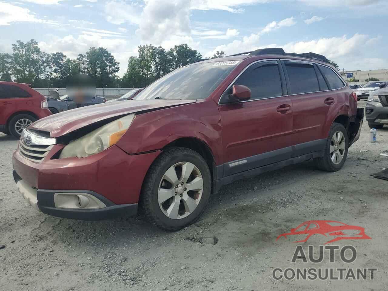 SUBARU OUTBACK 2011 - 4S4BRBLC9B3416464