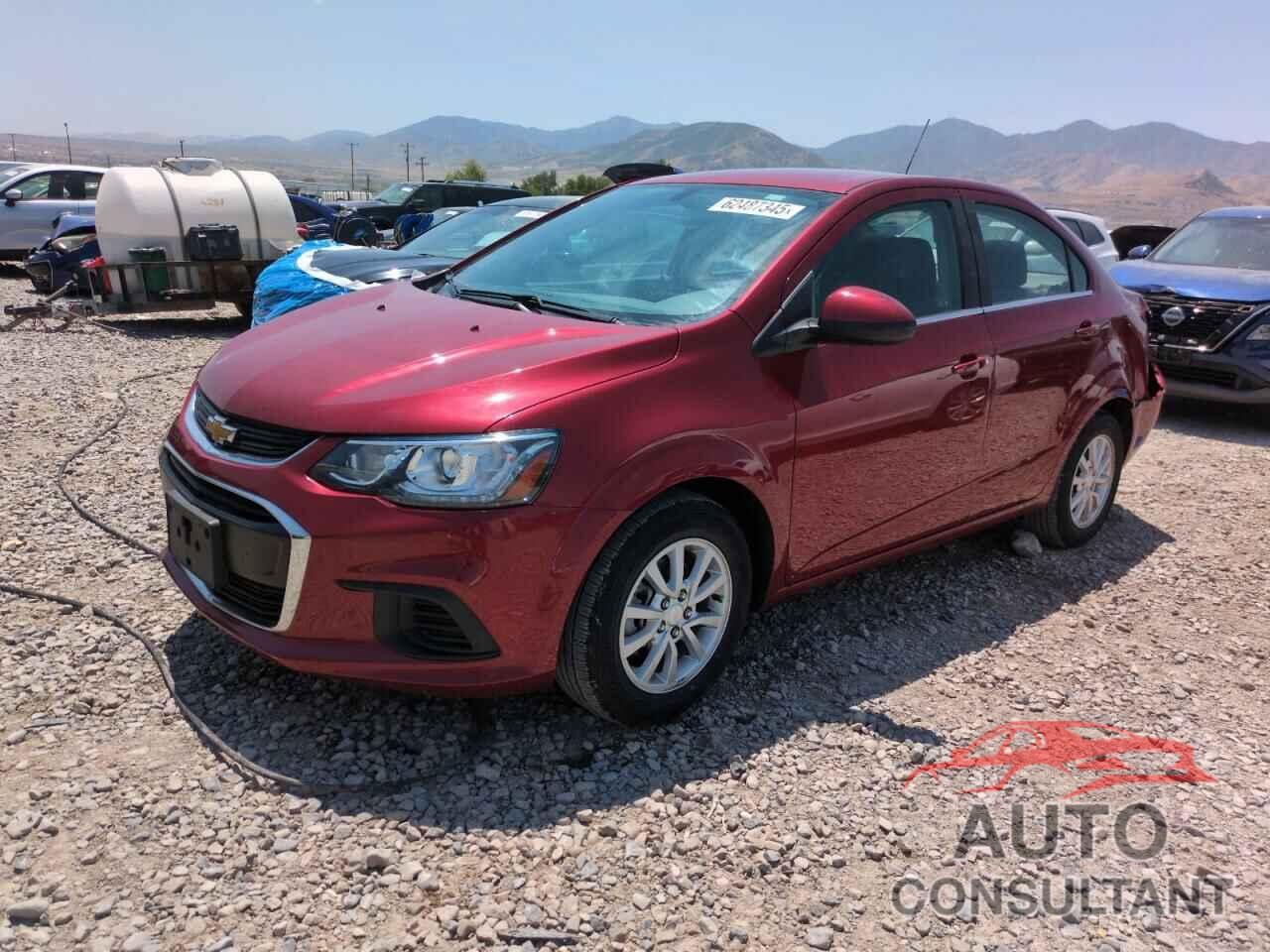 CHEVROLET SONIC 2020 - 1G1JD5SB5L4127904