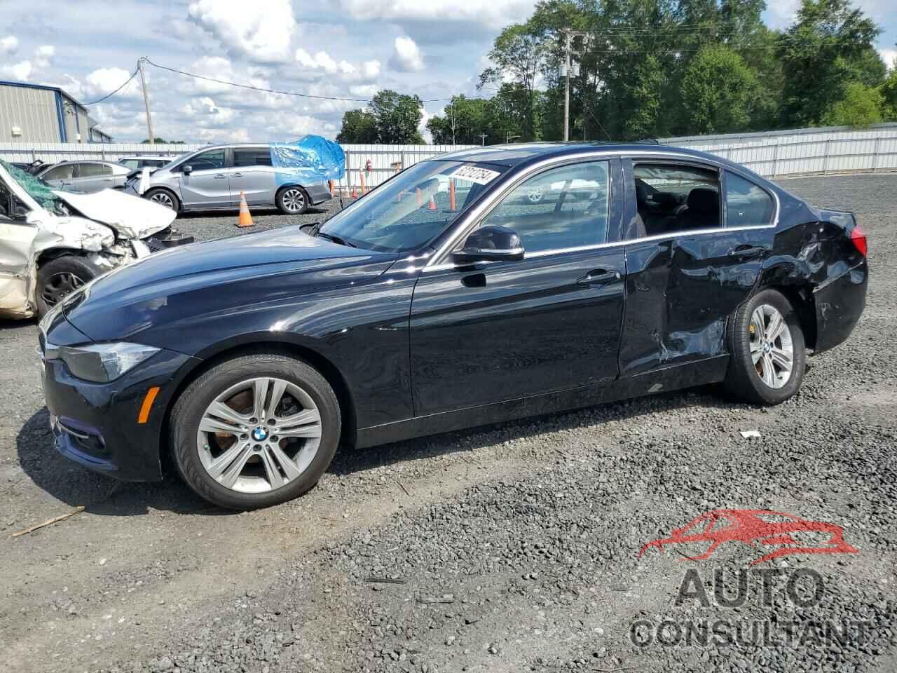 BMW 3 SERIES 2017 - WBA8B9G35HNU55374