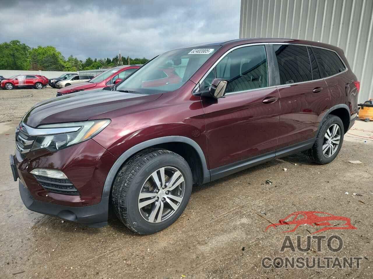 HONDA PILOT 2017 - 5FNYF6H51HB071323